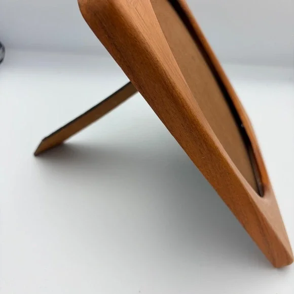 Wood Oval Picture Frame Display Stand Made in Thailand - Picture 8 of 8